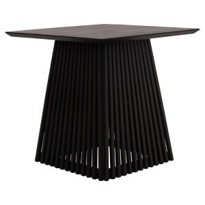 Square dining table Frantz Hm9458.02 Mindi Wood in black 80x80x78cm.