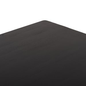 Square dining table Frantz Hm9458.02 Mindi Wood in black 80x80x78cm.