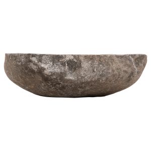 Кеменна мивка от речен камък в сив цвят 55х44х16cm Hm4193