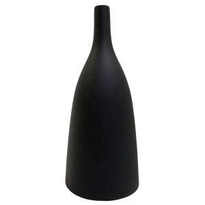 Керамична ваза Galad Hm4635.02 черен матиран Φ14x33,5hcm.