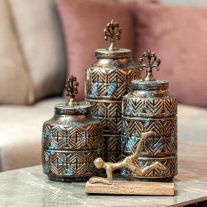 Керамична ваза Veramman бронз 32.5 см