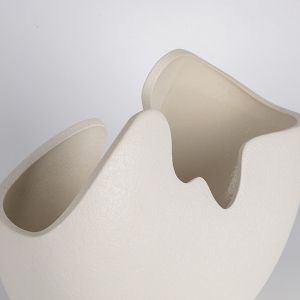 Ceramic pot white 29.5x13.3x20.7