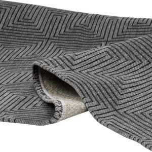 Carpet Smother gray color 160x230cm