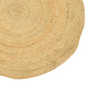 Carpet Solon Inart jute 120x120x1cm
