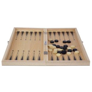 Compact wooden chess - medium