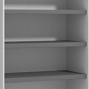 Комплект 3 рафта Pg3 - W220 в цвят сив графит, 107x45x1,6cm