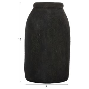 Set of 3 Terracotta Vases Hm7711 Fossil Grey