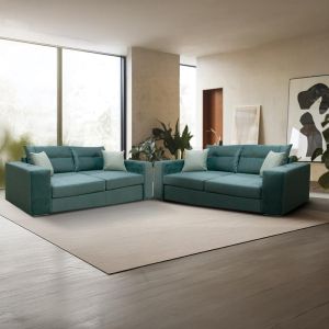 Le Mans two-seater and three-seater sofa set
