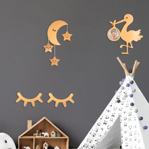 Children's wall decoration set Harsha Wood Em9207 50x35cm