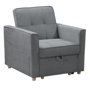 Commit sofa set, dark gray fabric