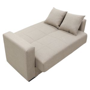 2-piece living room set Vox fabric in cream color