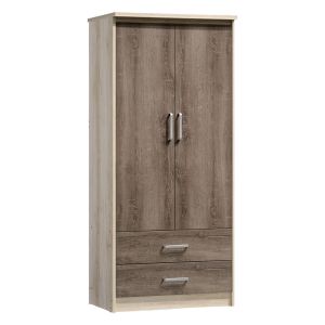 Bedroom set - Bed (160x200), Wardrobe (81x57x183cm) and bedside table