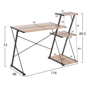 Bedroom and mini office set 6 pieces Fb911992