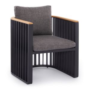 Комплект за трапезария 7tmx Andromeda (s) Sm21254 алуминиев синтерован камък тъмно сив