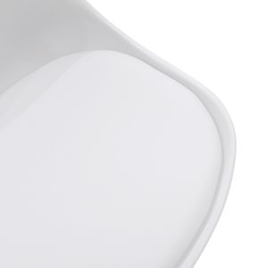 Table and 4 chairs set Gaston-cuba -mdf color white-sonoma 120x80x75cm