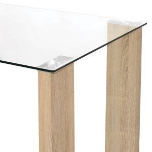 Table and Chair Set 5 Pieces Morgan Hm21269.01 Dining Table and 4 Chairs - Cappuccino
