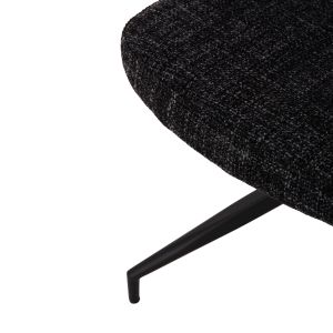 Комплект маса и столове 7 части Dominion Sm21231 керамичен плот - черен метал