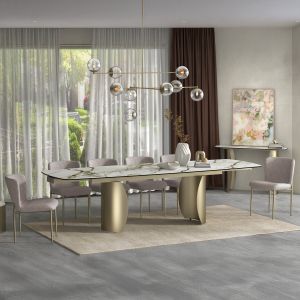 Obsession 7-piece table and chair set