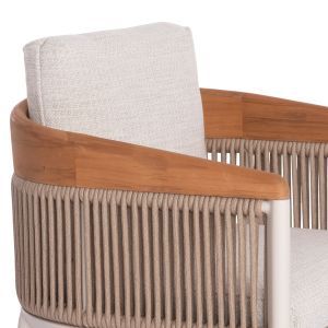 Table and chairs set 7 pieces andromeda (s)
