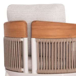 Table and chairs set 7 pieces andromeda (s)