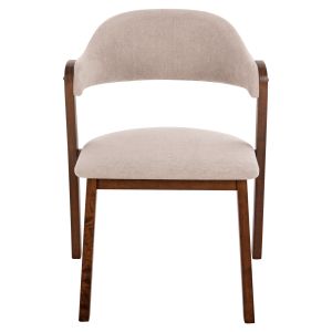 Table and Chairs Set 9 Piece Rider Hm21341 Square Mdf Table - Rubber Wood and Fabric Chairs