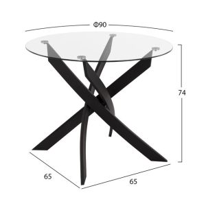 Table set with 4 chairs Hm11071