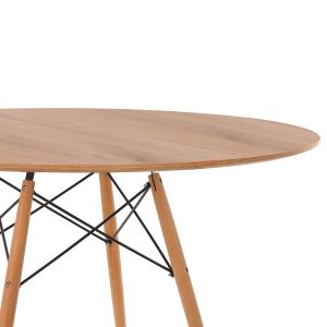 5-piece table and chair set Brave Hm21188 with 4 chairs and a round table
