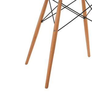 5-piece table and chair set Brave Hm21188 with 4 chairs and a round table
