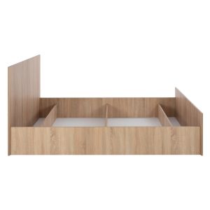 Bedroom furniture set 5 pieces Adler Hm11758 melamine in sonama oak color - for mattress 160x200 cm