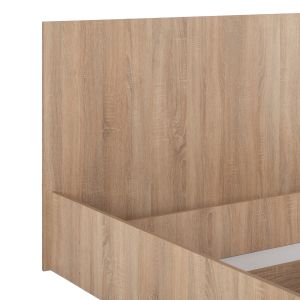 Bedroom furniture set 5 pieces Adler Hm11758 melamine in sonama oak color - for mattress 160x200 cm