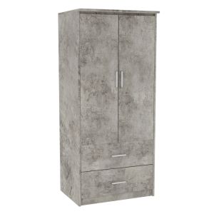 Bedroom furniture set OLYMPUS A set of 5 pieces in antique anthracite color