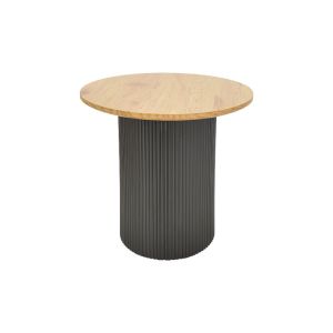 Set of 2 Dovel coffee tables made of Mdf, color Sonoma-black