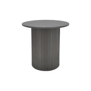 Set of 2 Dovel MDF coffee tables, black