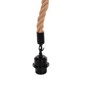 Chandelier set Hm11918 rope and fibers from palm leaves and grass φ123χ223χ.