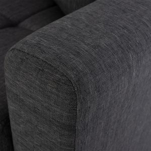 Set of 3 and 2-seater sofa beds in gray Hm11748.03