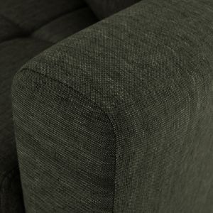 Set of 3 and 2-seater sofa beds in dark green Hm11748.05
