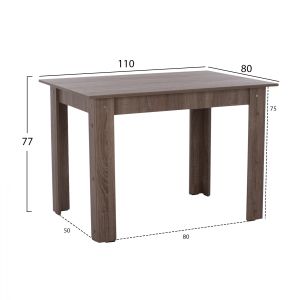 Dining set 5 pieces Hm11617.03