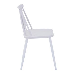 Dining table set Elijah-aurora I 3 pieces in white-gray color �60x74cm