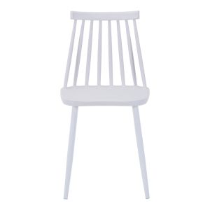 Aurora I-gustas 5-piece dining table and chairs set, white marble-white, 120x80x76cm