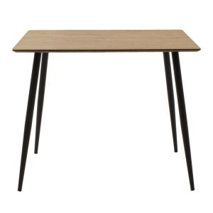 Dining table set of 3 pieces Cuba-bella Madf in Sonoma-dark gray 70x70x76cm