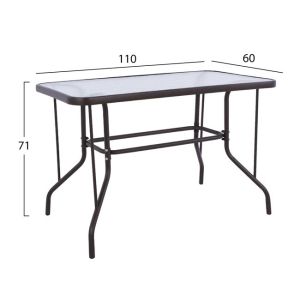 5-piece dining table set with 4 chairs and table Hm5193.02