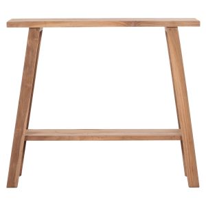 Конзолa Hm18256 тиково дърво в естествен цвят 90x30x77всм.