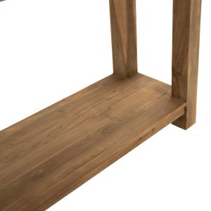 Конзола Hm9554 от масивно тиково дърво 240x45x91hcm