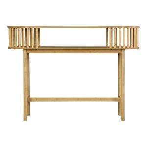 Конзола Nodial Mdf/бамбук в естествен цвят 120x39x85см