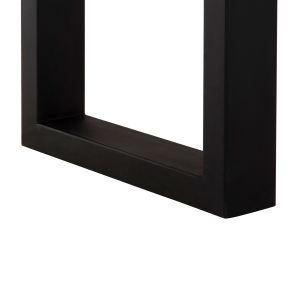 Конзола Shire Hm9800 от рециклирано тиково дърво с черни метални крака 240x50x90hcm