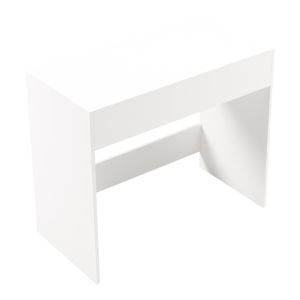 Конзолна тоалетка за спалня Artemisia в бяло 90x45x76.8 см