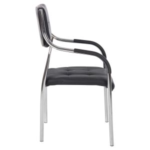 Oberon conference office chair, black Pu 54x52x87ηcm Hm1018,01