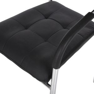 Oberon conference office chair, black Pu 54x52x87ηcm Hm1018,01