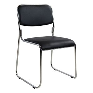 Conference office chair, black 48.5x51.5x77cm Hm1019.01