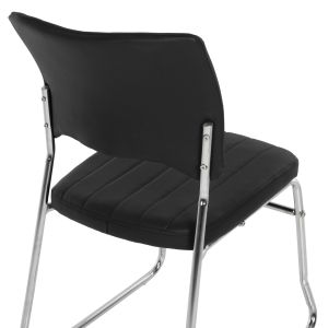 Конферентен стол Hm1071,01 черен 52x60x85cm